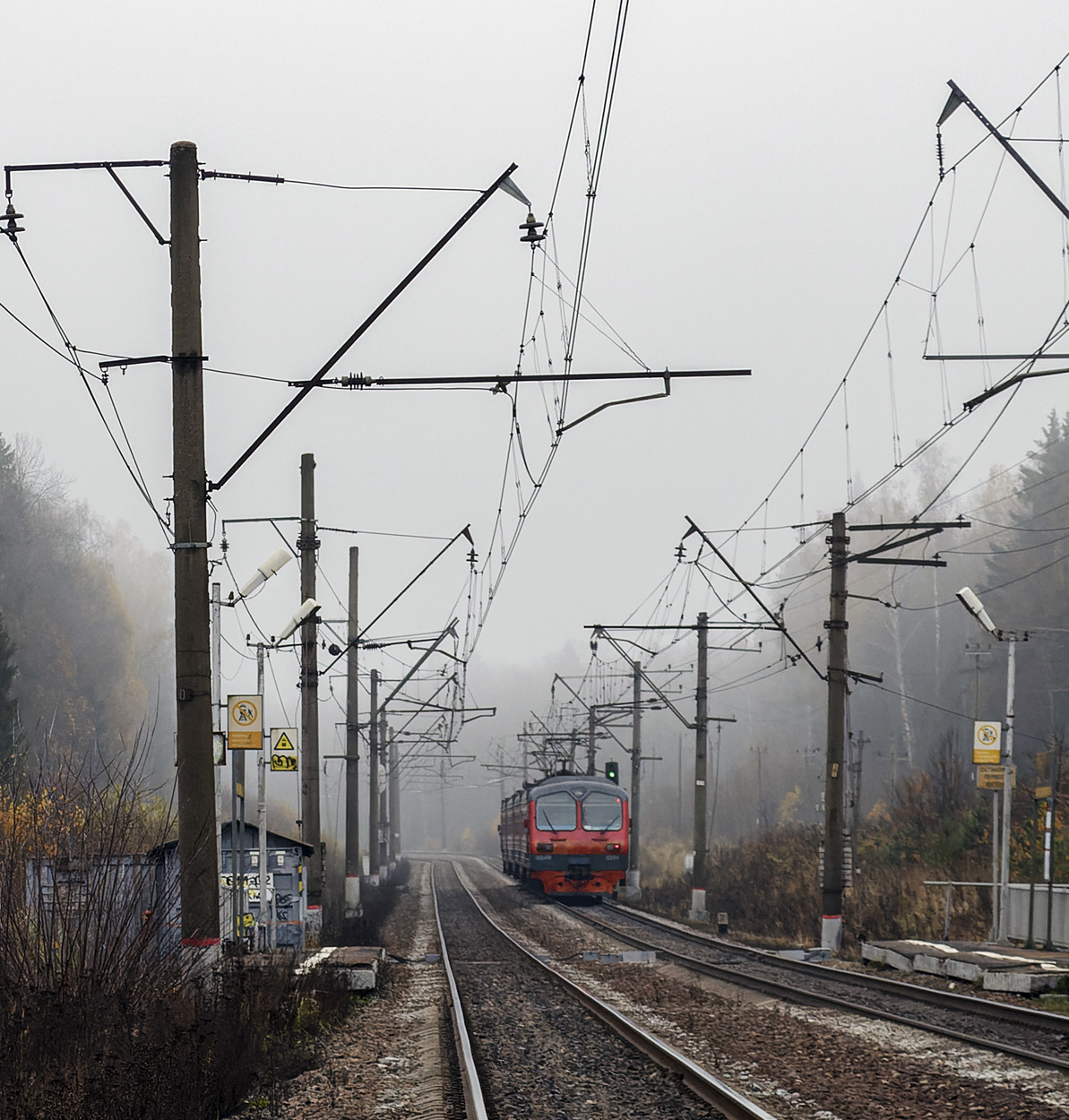 ЭД4М-0211; Фотозарисовки (Московская железная дорога)