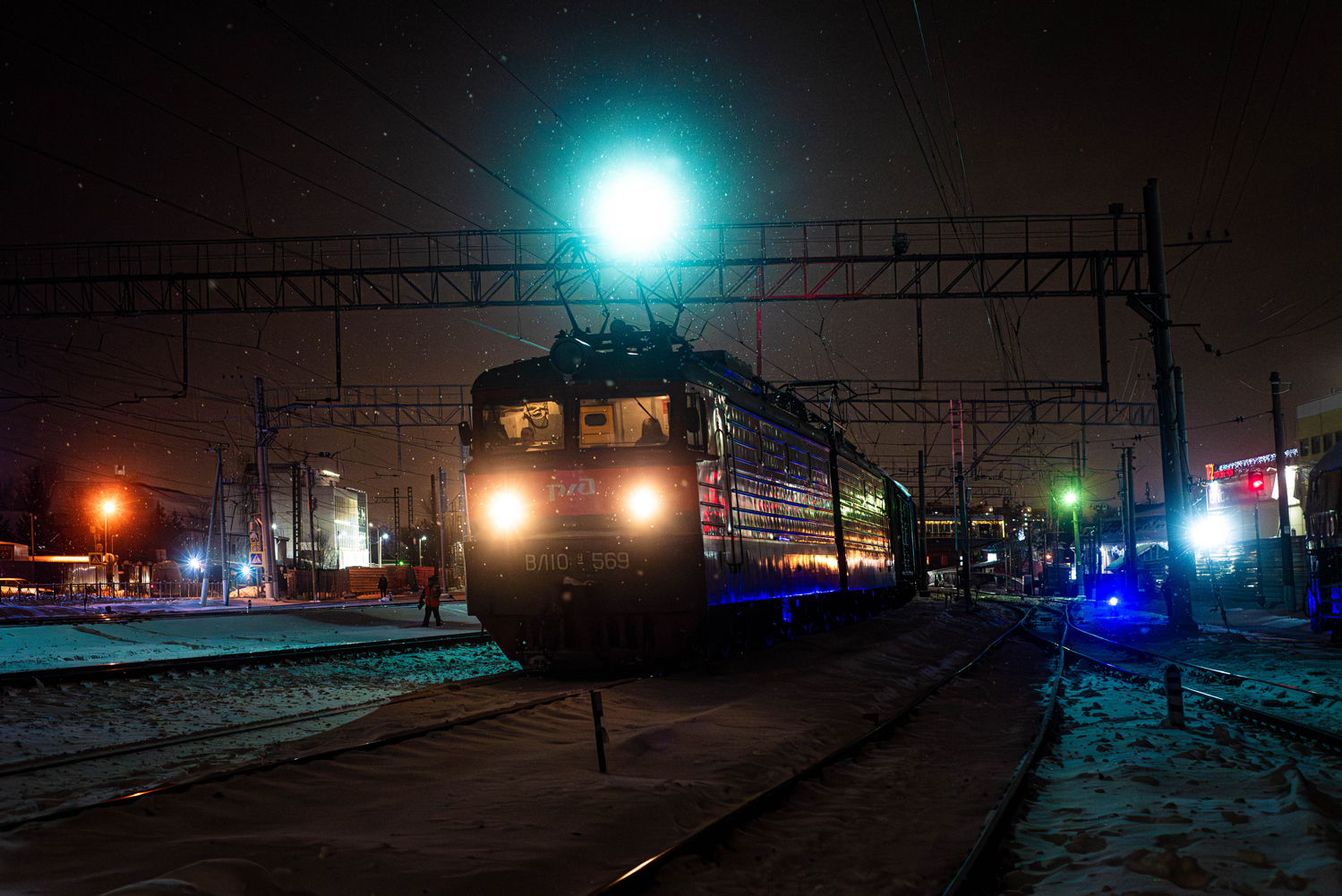 ВЛ10У-569; Фотозарисовки (Московская железная дорога)