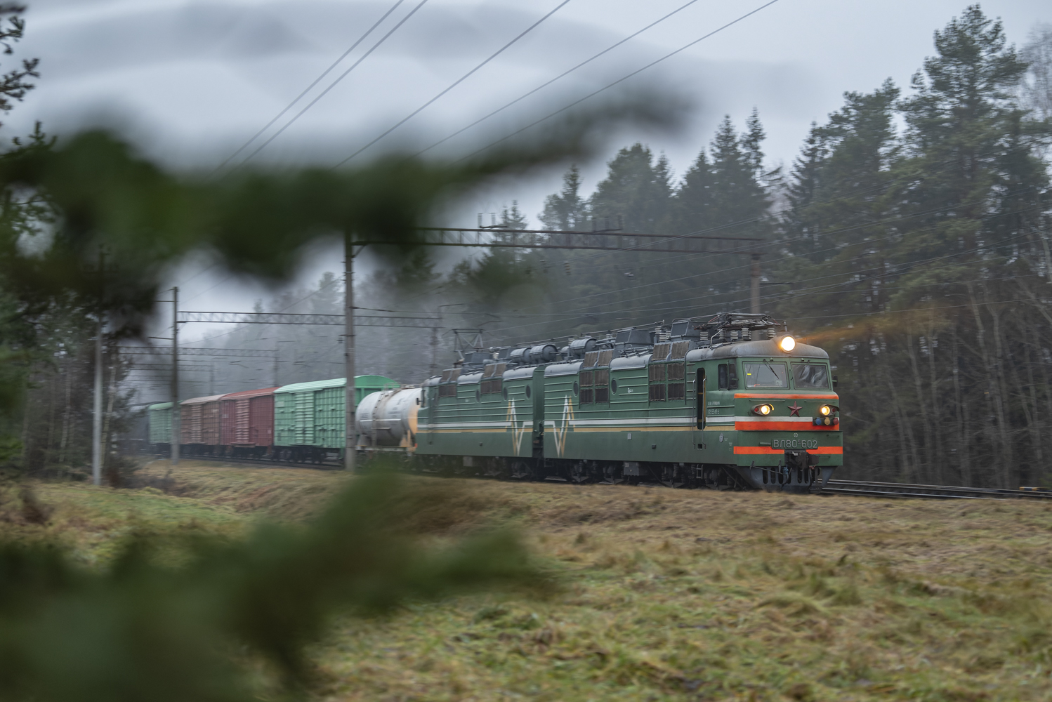 ВЛ80С-602; Фотозарисовки (Белорусская железная дорога)