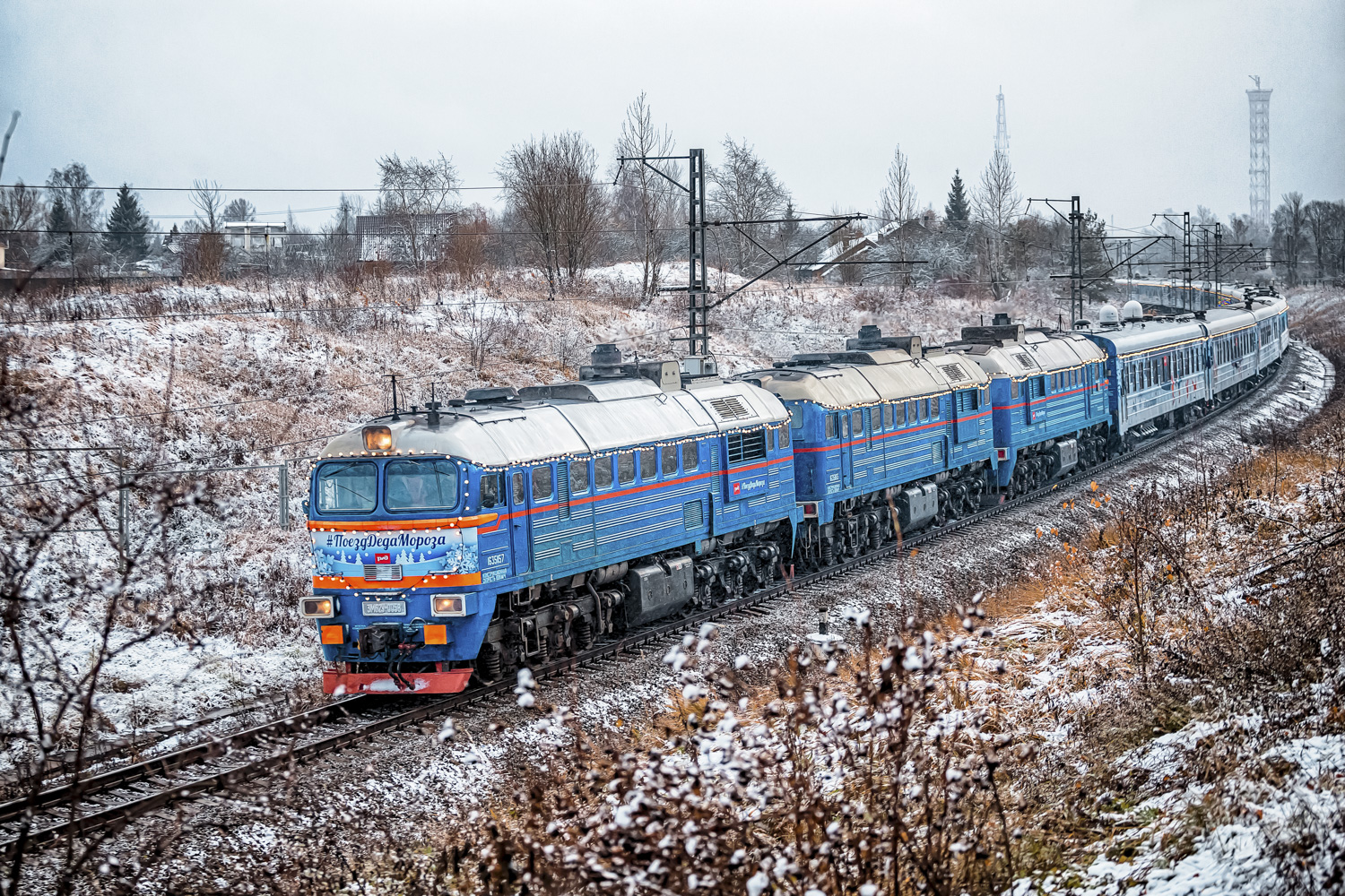 3М62У-0058; Фотозарисовки (Октябрьская железная дорога)