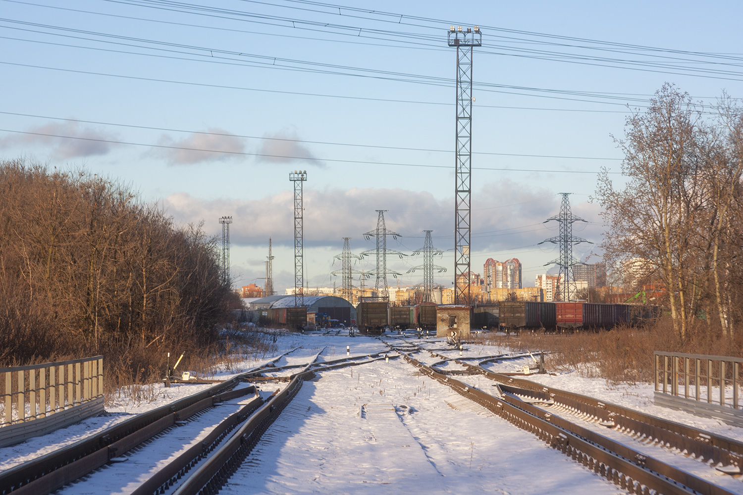 Московская железная дорога — Подъездные пути