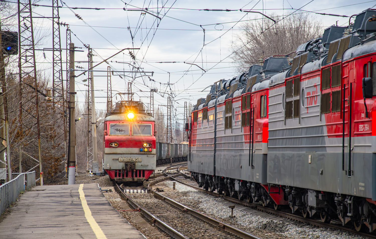 ВЛ80С-456; Фотозарисовки (Приволжская железная дорога)