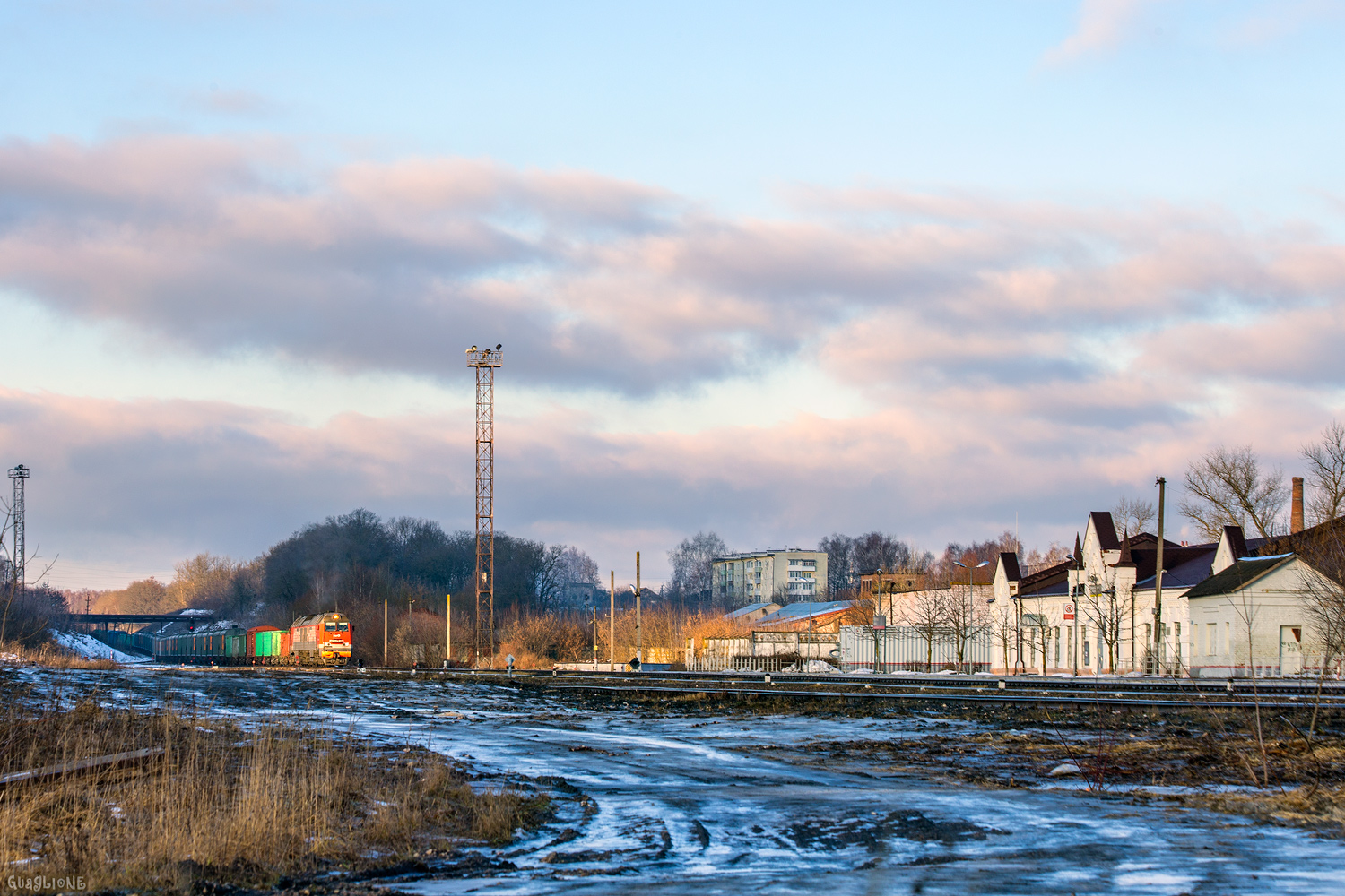 2ТЭ25КМ-0174; Московская железная дорога — Станции