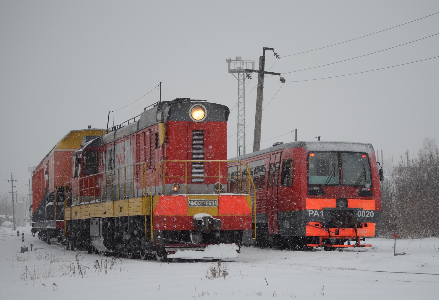 ЧМЭ3Т-6634; РА1-0020