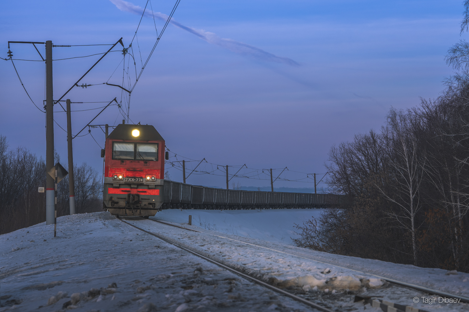2ЭС6-774; Фотозарисовки (Куйбышевская железная дорога)