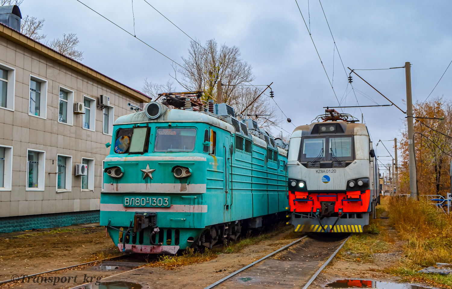 ВЛ80Т-1303; KZ8A-0120
