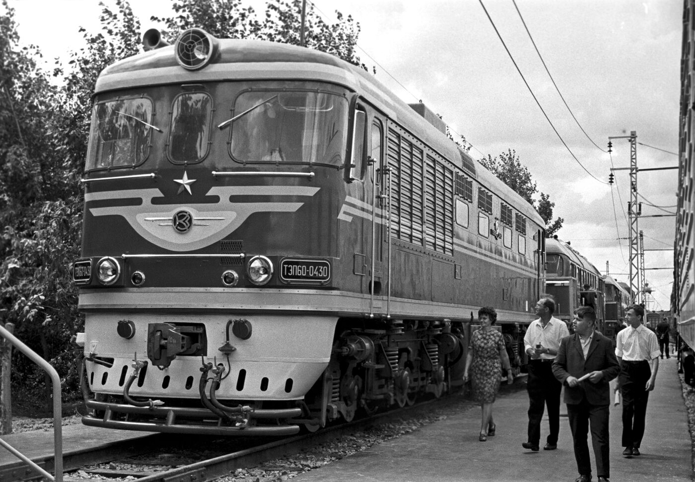 ТЭП60-0430; Исторические фотографии (Белорусская железная дорога)