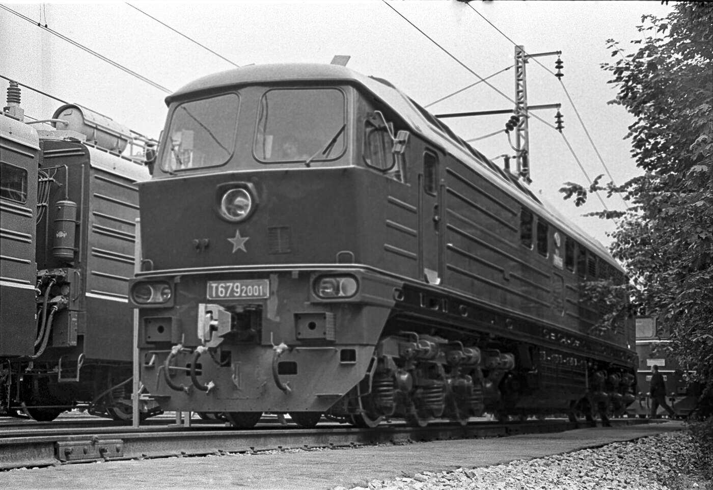 Т679.2001; Исторические фотографии (ČSD - Československé státní dráhy (1945 - 1993))