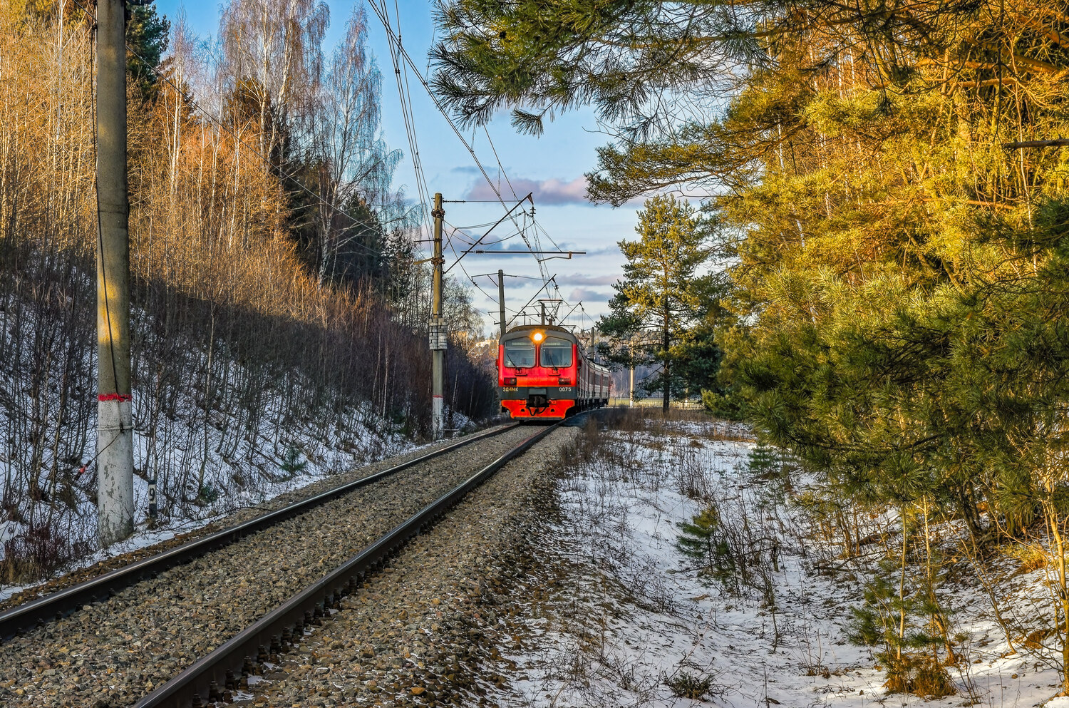 ЭД4МК-0075; Фотозарисовки (Московская железная дорога)