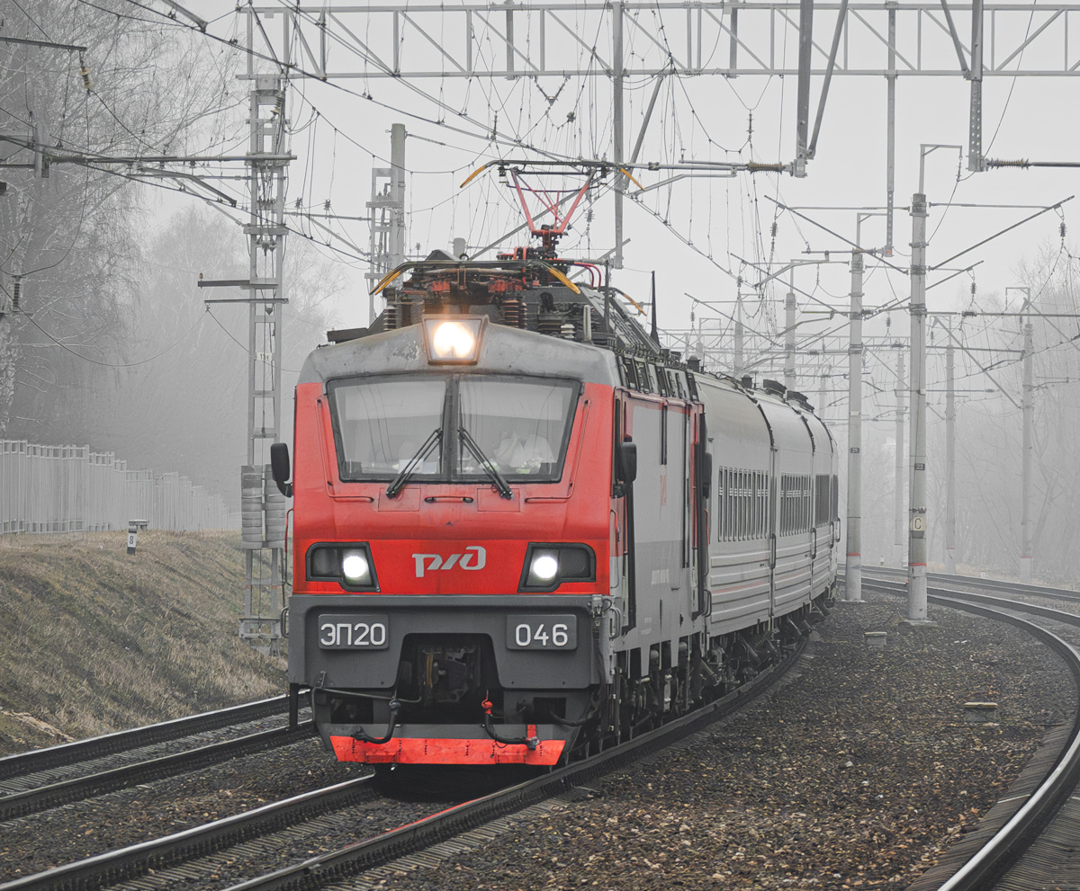 ЭП20-046; Фотозарисовки (Московская железная дорога)
