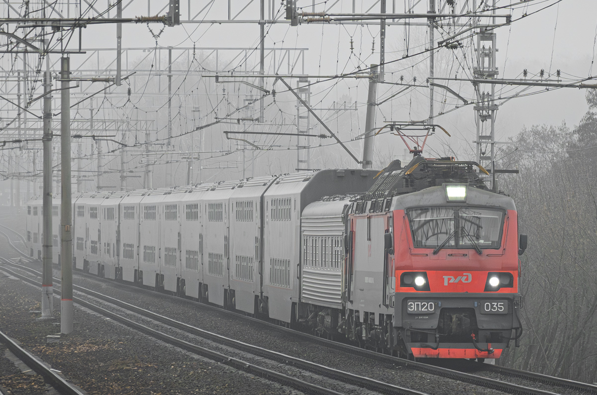 ЭП20-035; Фотозарисовки (Московская железная дорога)