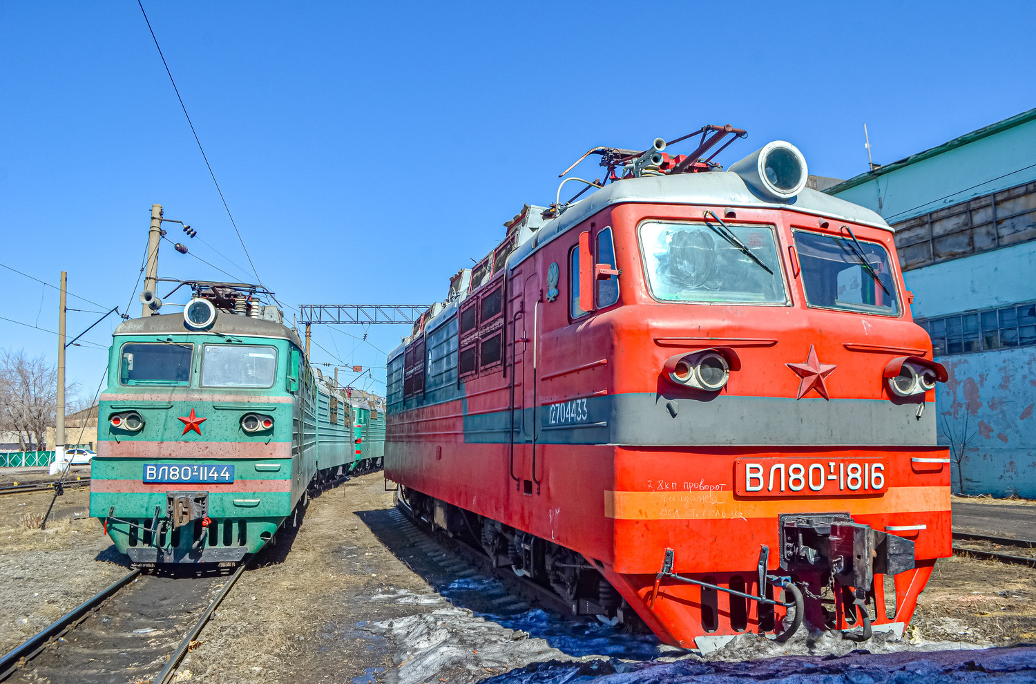 ВЛ80Т-1144; ВЛ80Т-1816