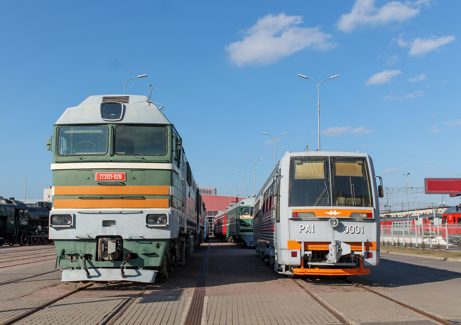 2ТЭ121-026; РА1-0001