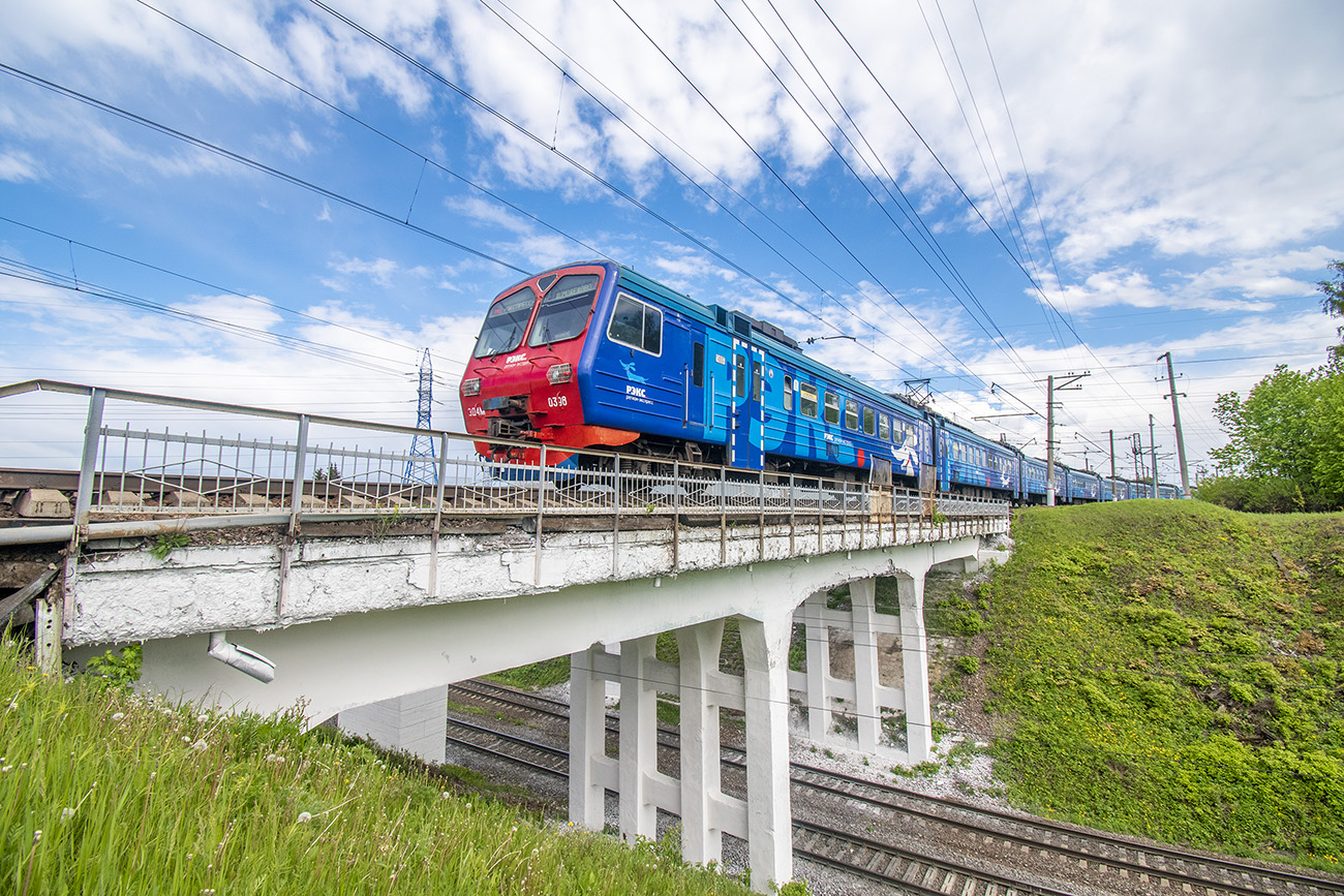 ЭД4М-0398; Фотозарисовки (Московская железная дорога)