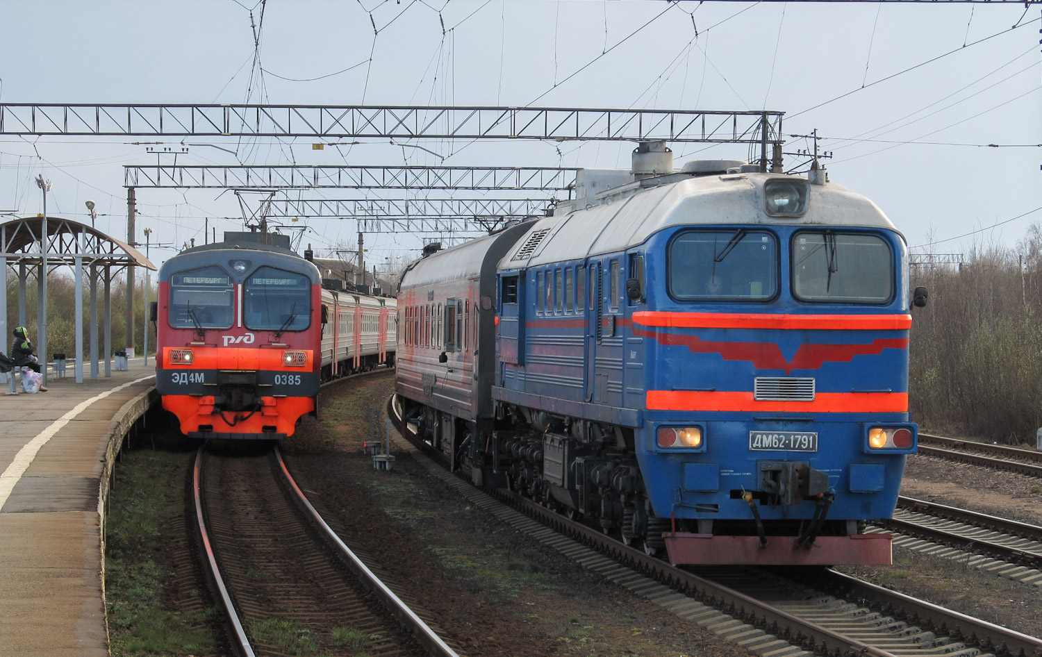 ЭД4М-0385; ДМ62-1791