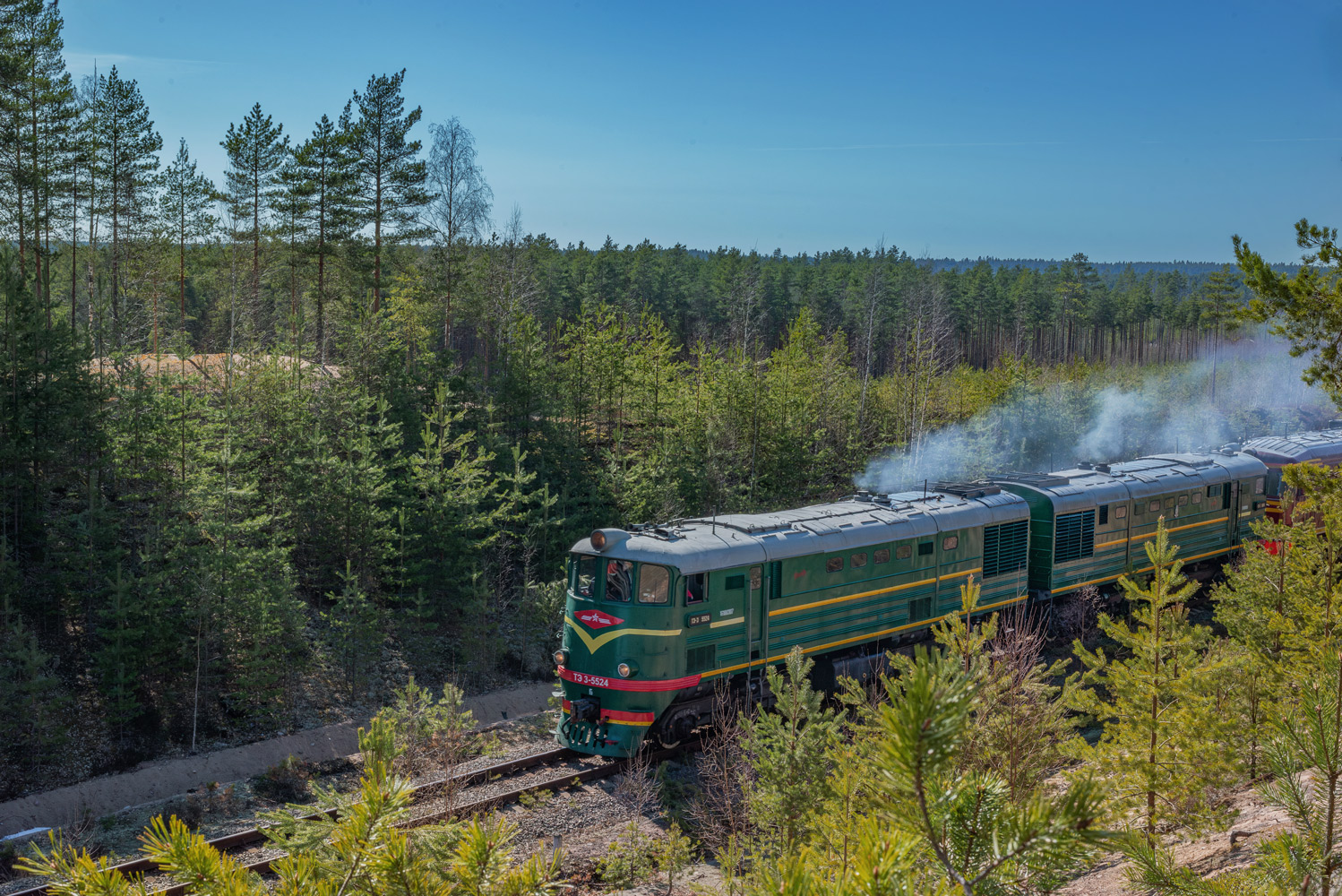 ТЭ3-5524; Фотозарисовки