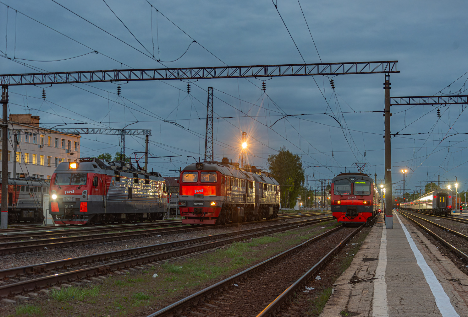 ЭП1М-782; 2М62У-0225; ЭД9М-0112