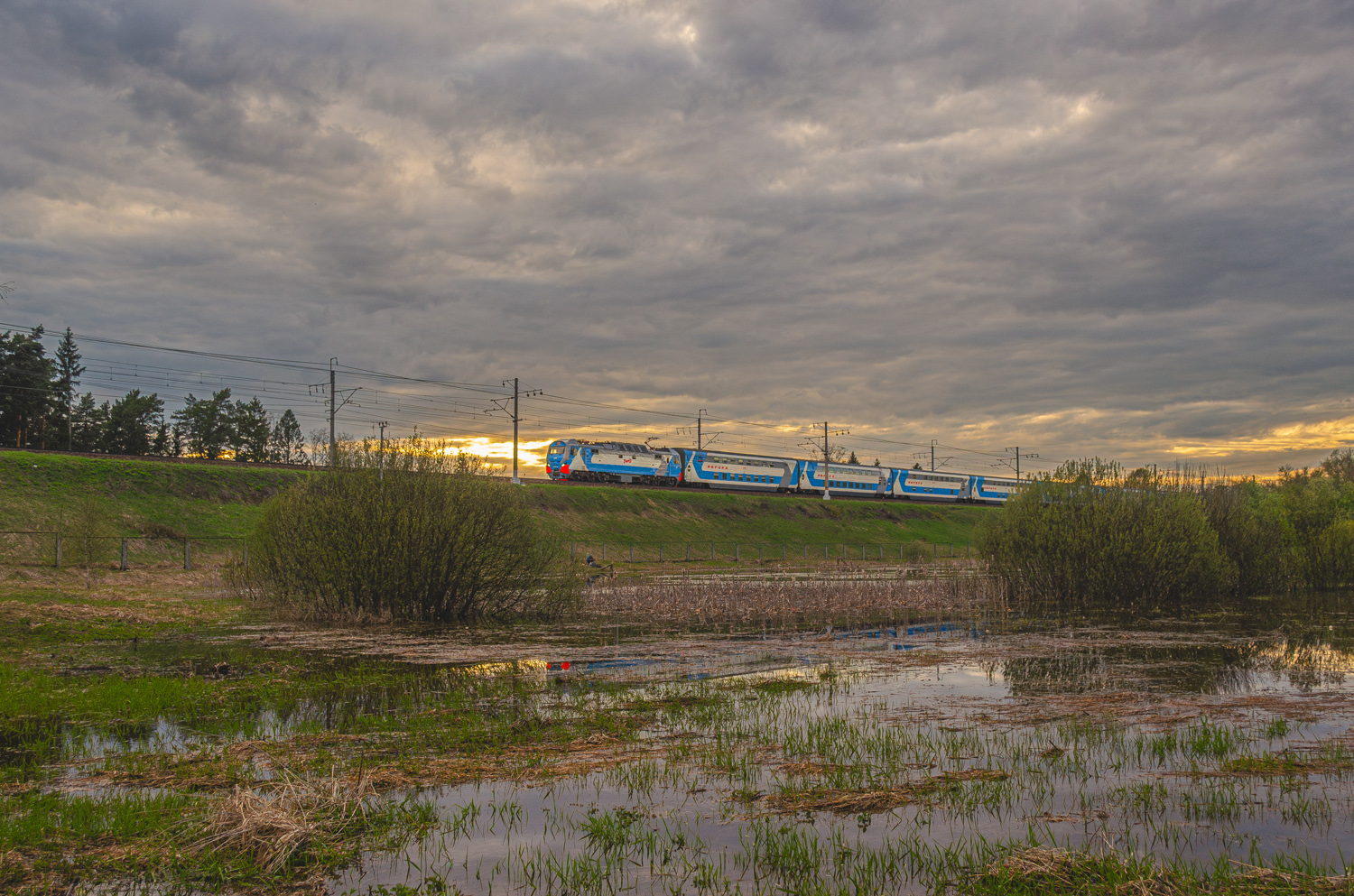 ЭП2К-502; Фотозарисовки (Октябрьская железная дорога)