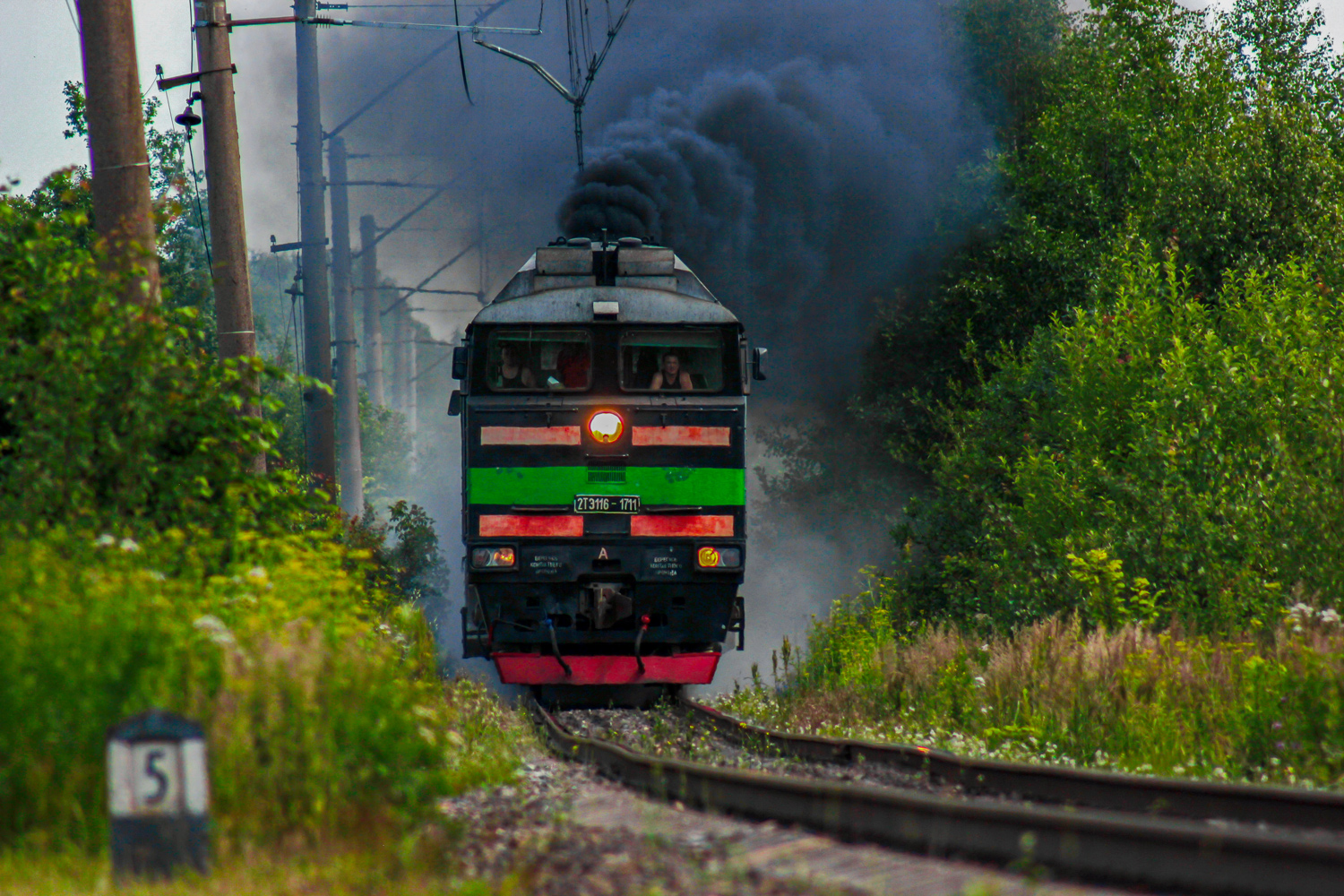 2ТЭ116-1711; Фотозарисовки (Московская железная дорога)