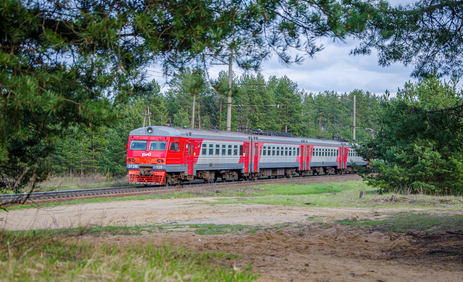 ЭТ2М-128; Фотозарисовки (Октябрьская железная дорога)
