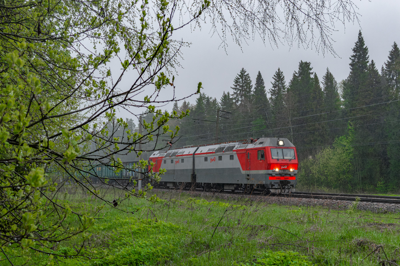 2ЭС6-1382; Фотозарисовки (Московская железная дорога)