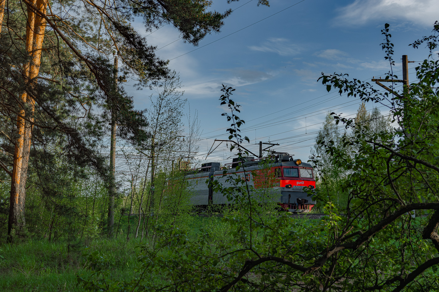 ВЛ10У-700; Фотозарисовки (Московская железная дорога)