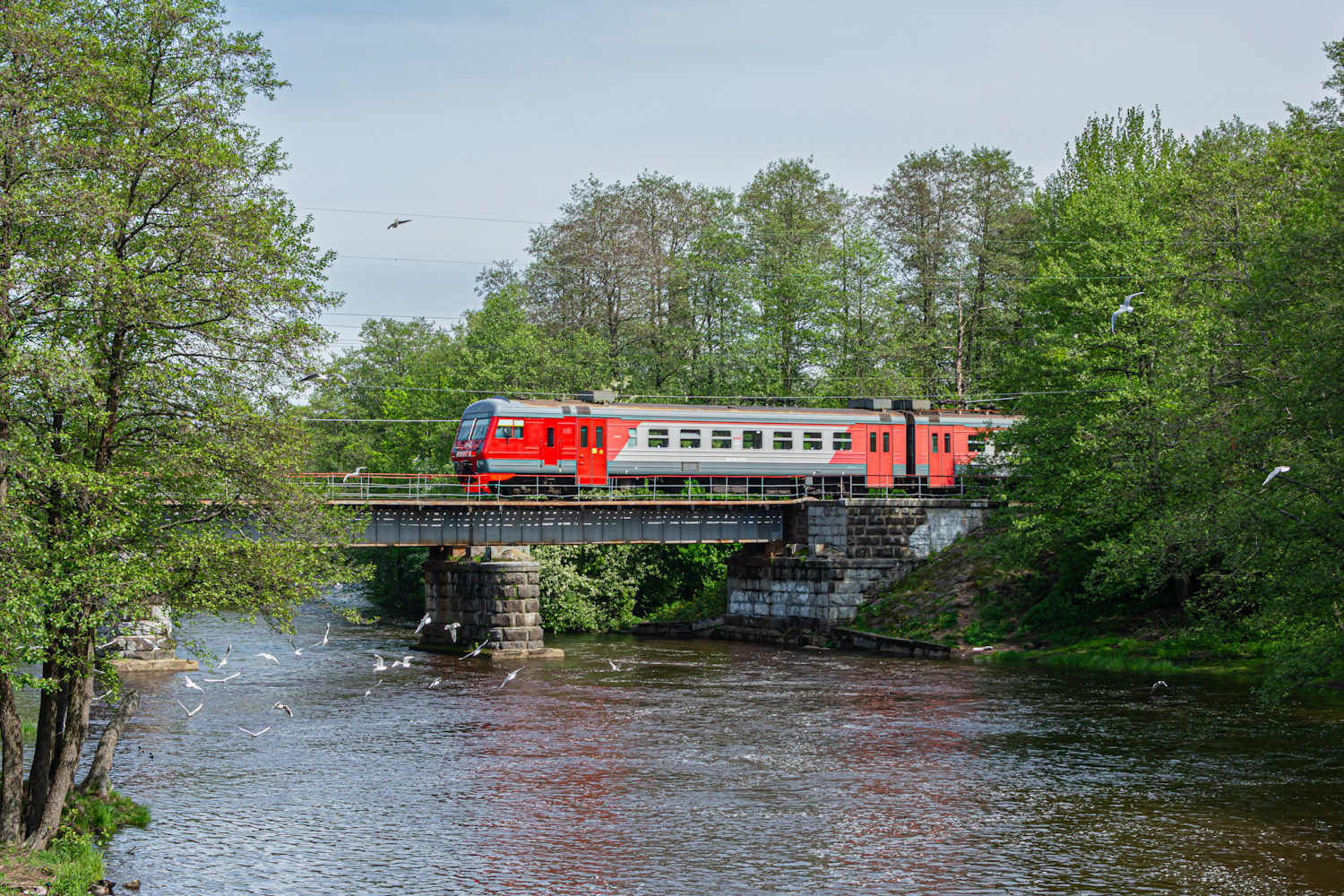 ЭД4М-0425; Фотозарисовки (Октябрьская железная дорога)