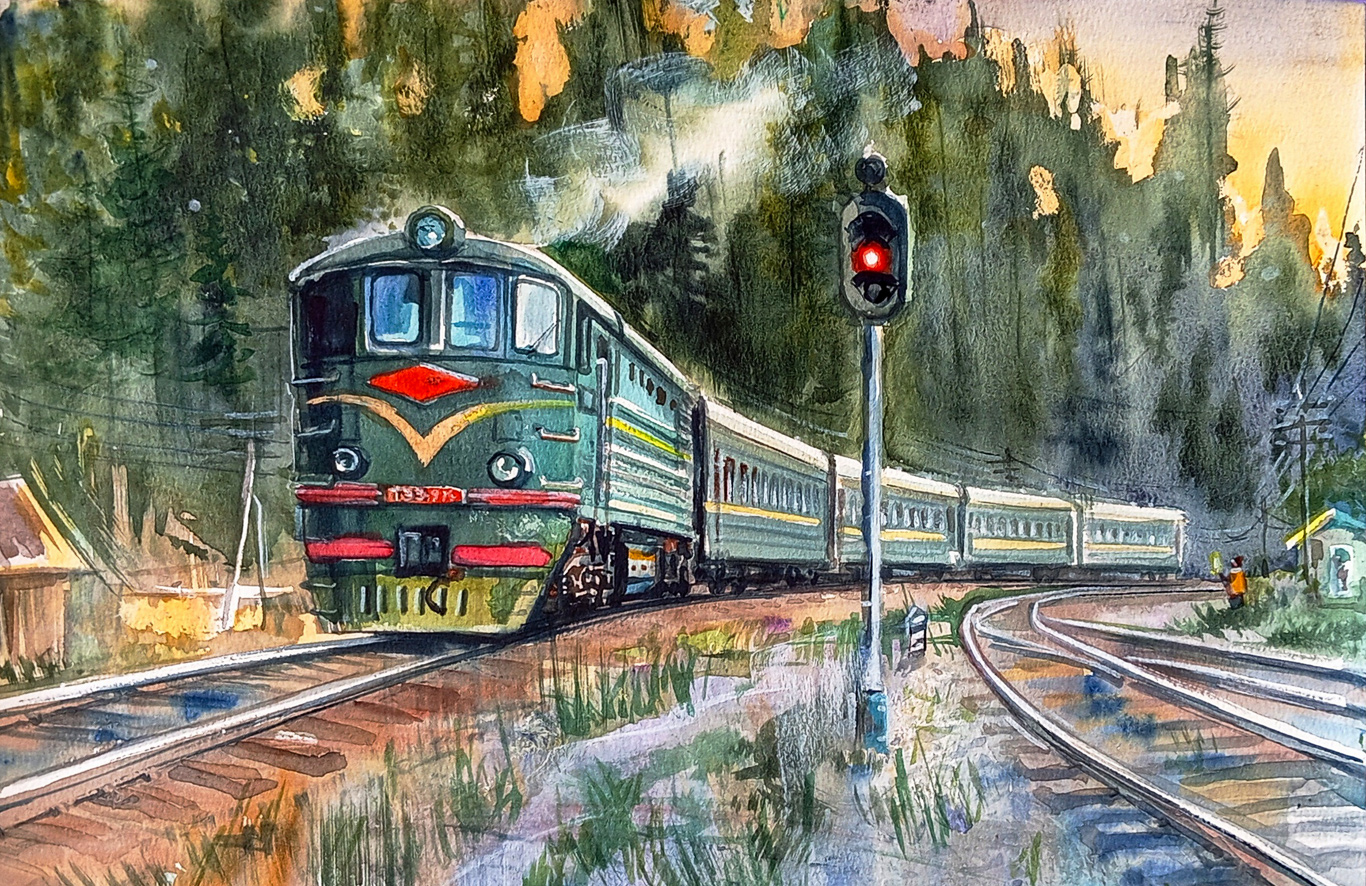 Железнодорожное творчество (Россия, прочее)