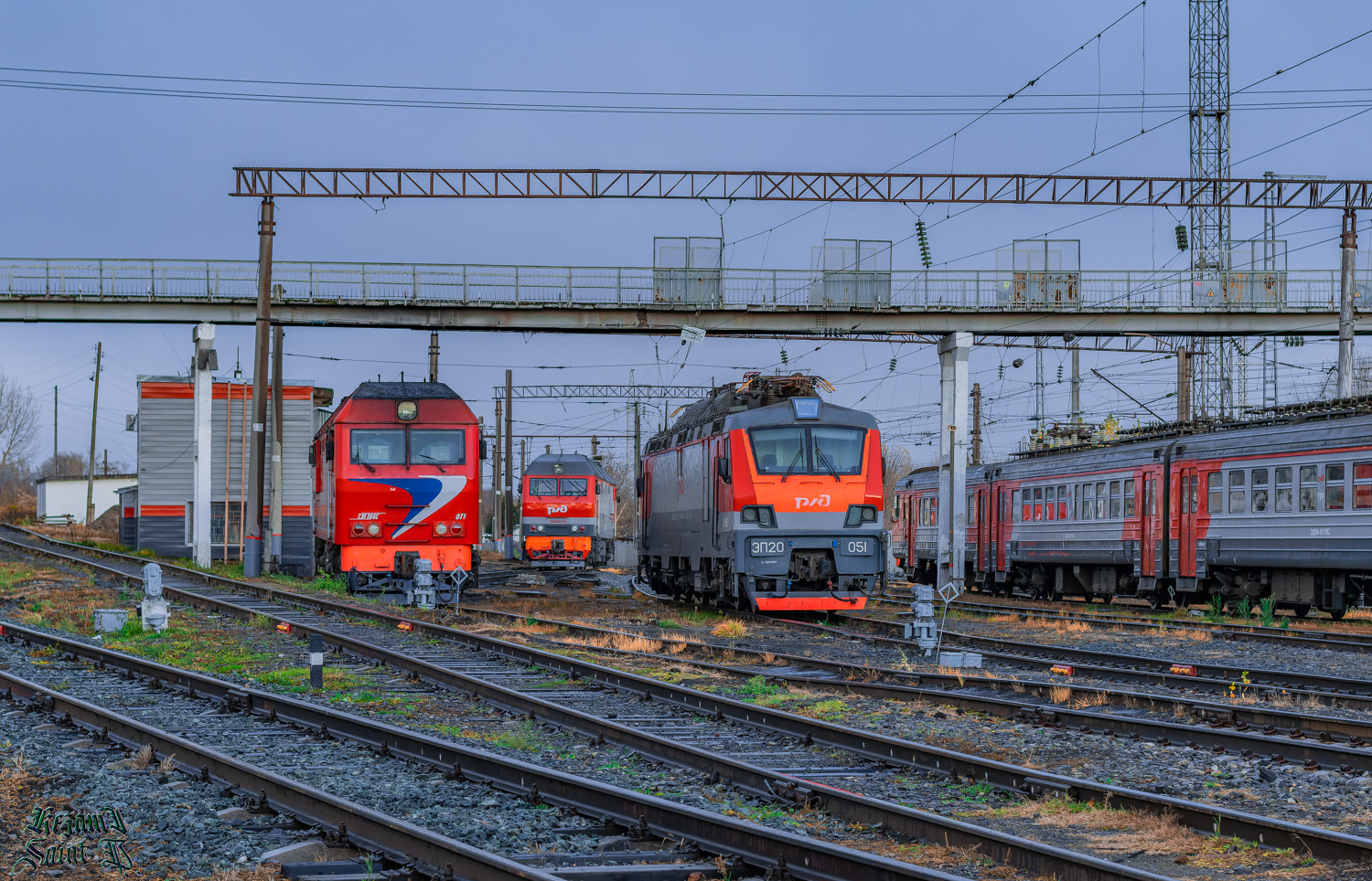 ТЭП70БС-071; ЭП20-051