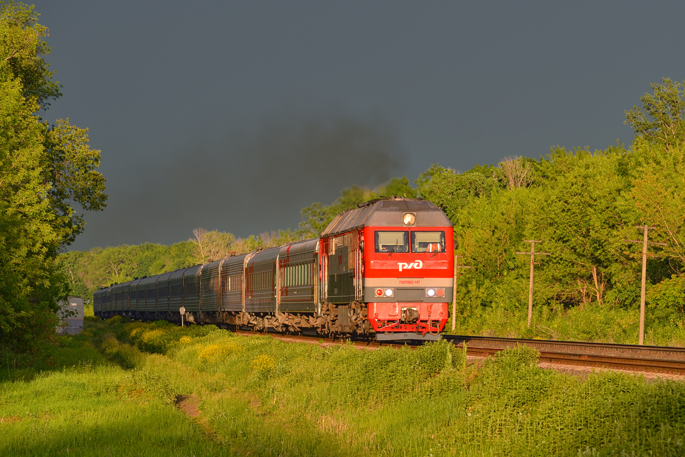 ТЭП70БС-141
