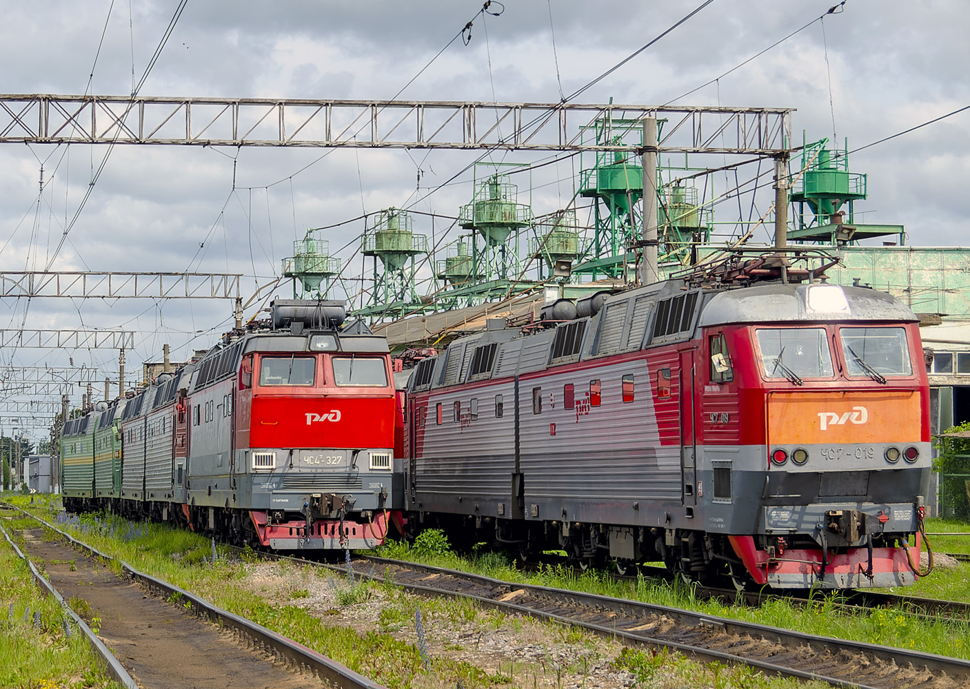 ЧС4Т-327; ЧС7-019
