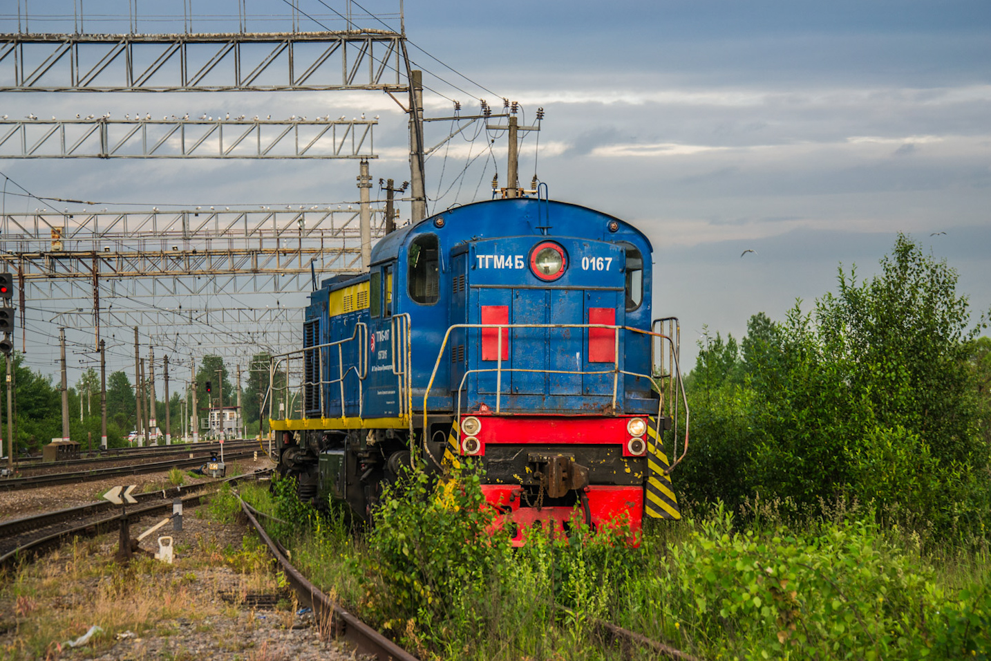 ТГМ4Б-0167