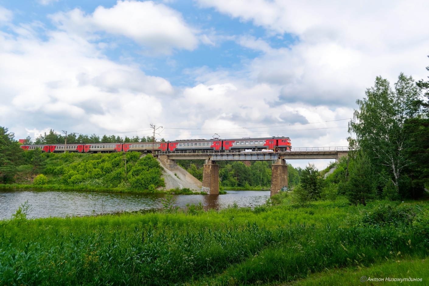 ЭД2Т-0052; Фотозарисовки (Свердловская железная дорога)