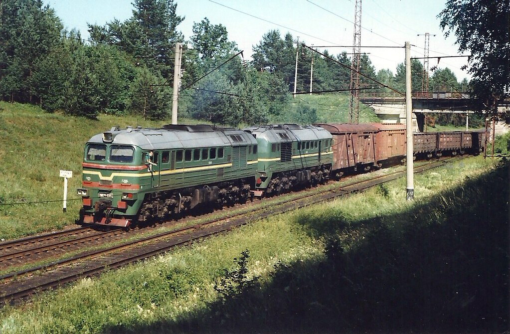 2М62У-0385; Исторические фотографии (Литовская железная дорога)