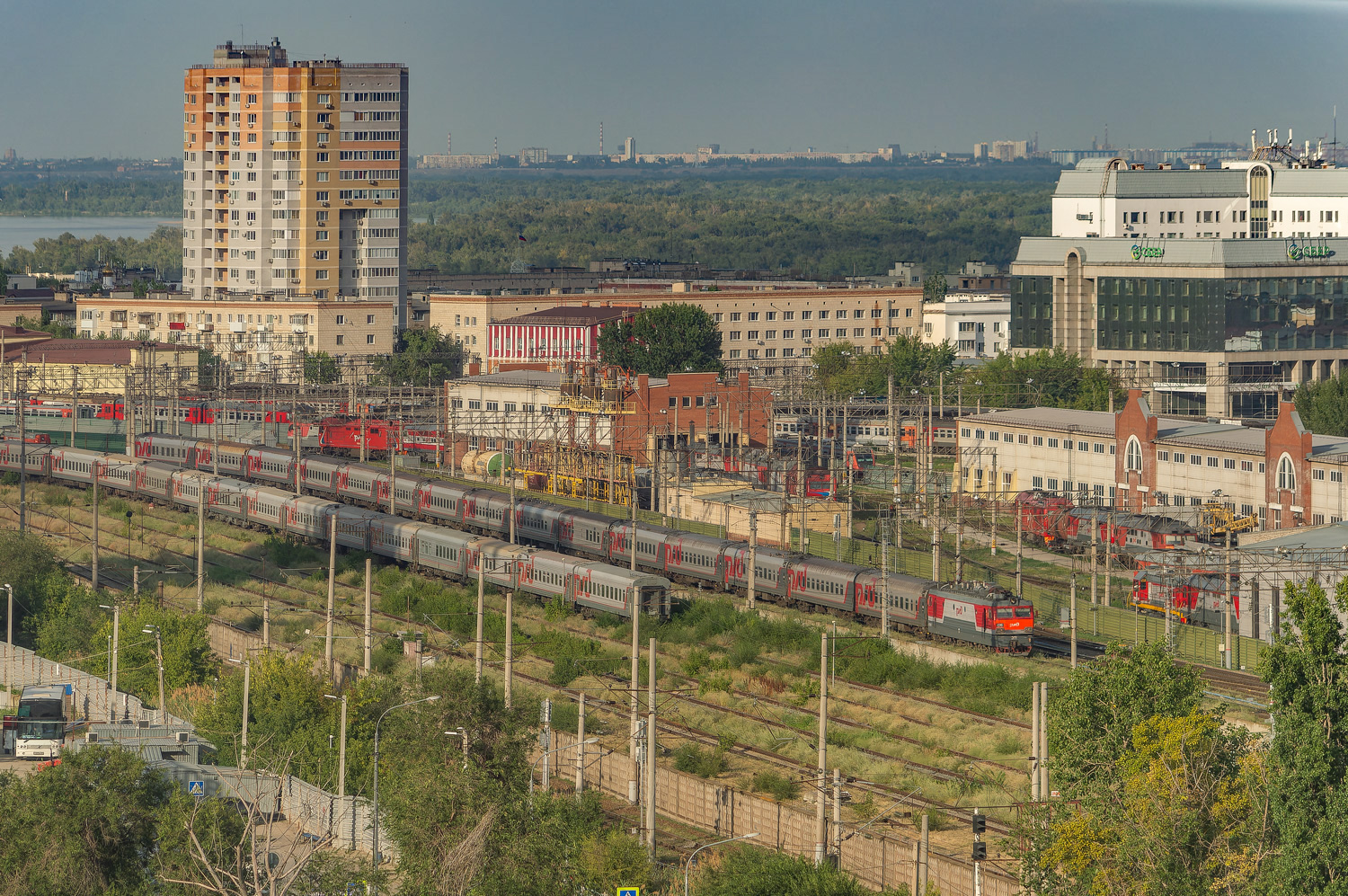 ЭП1-196; Фотозарисовки (Приволжская железная дорога)