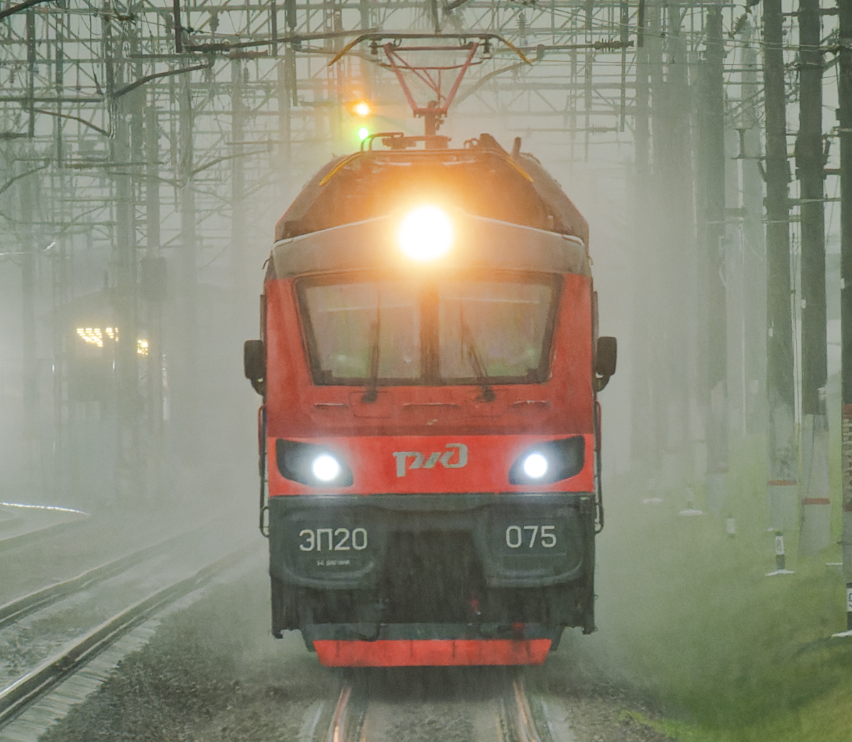 ЭП20-075; Фотозарисовки (Московская железная дорога)