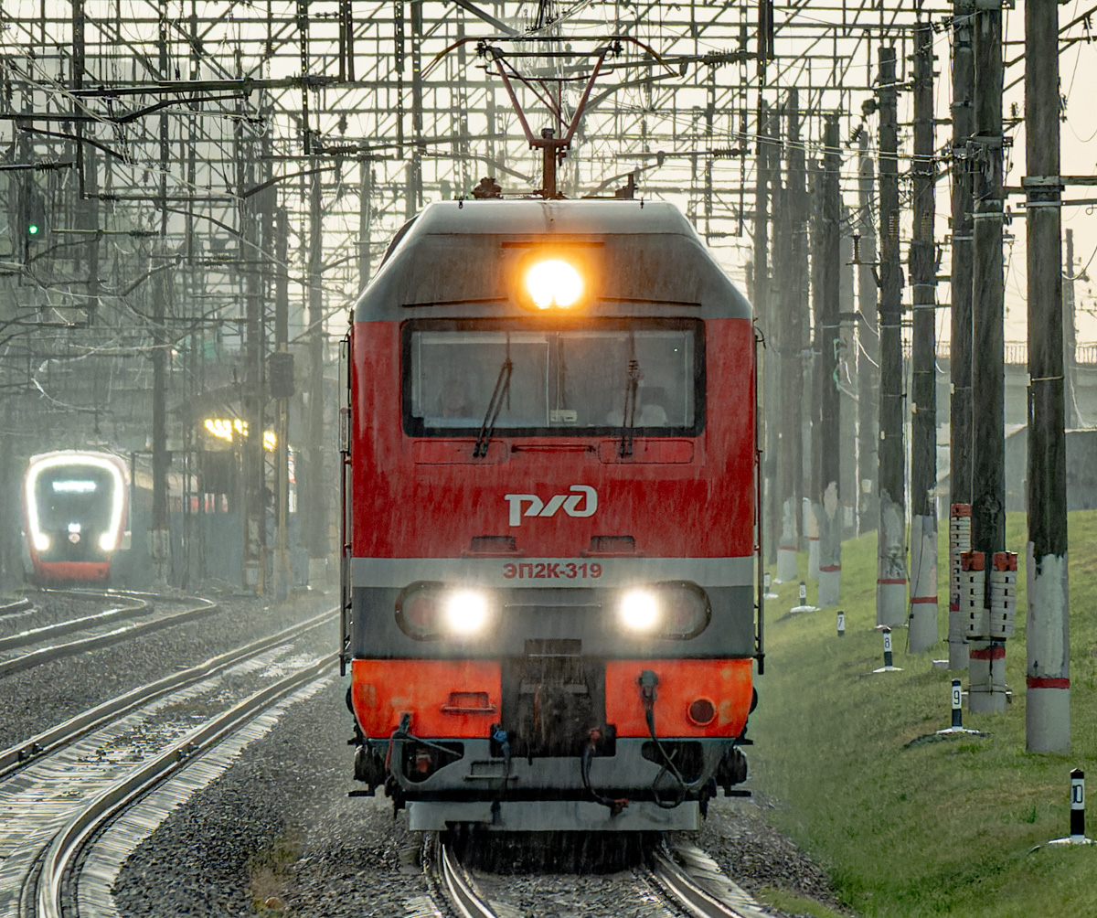 ЭП2К-319; Фотозарисовки (Московская железная дорога)