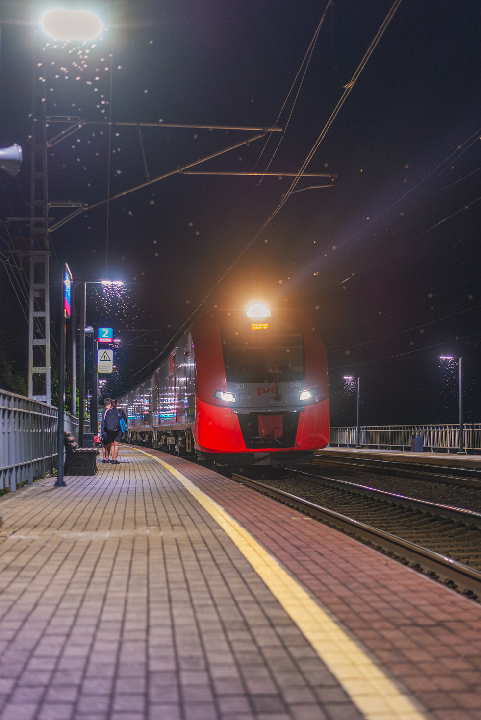 ЭС1-040; Фотозарисовки (Северо-Кавказская железная дорога)