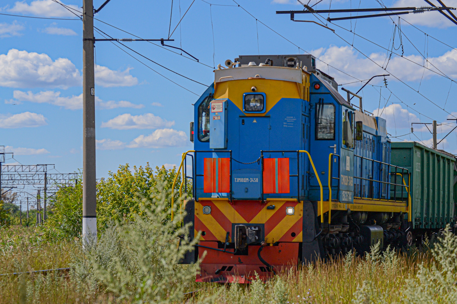 ТЭМ18ДМ-3458