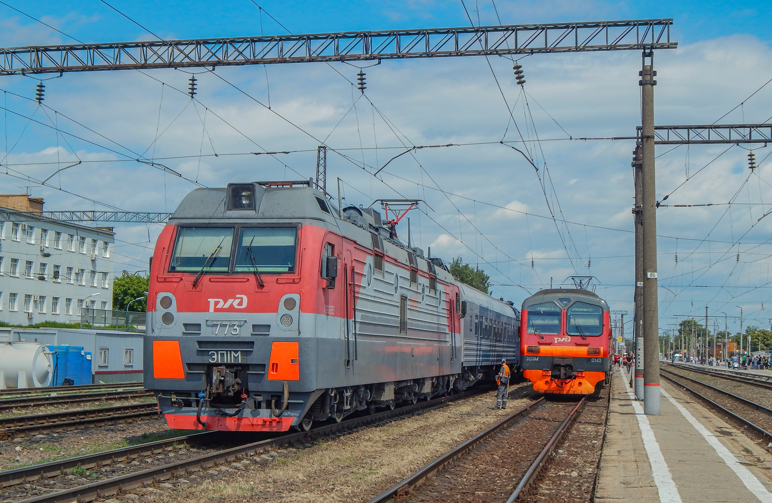 ЭП1М-773; ЭД9М-0143
