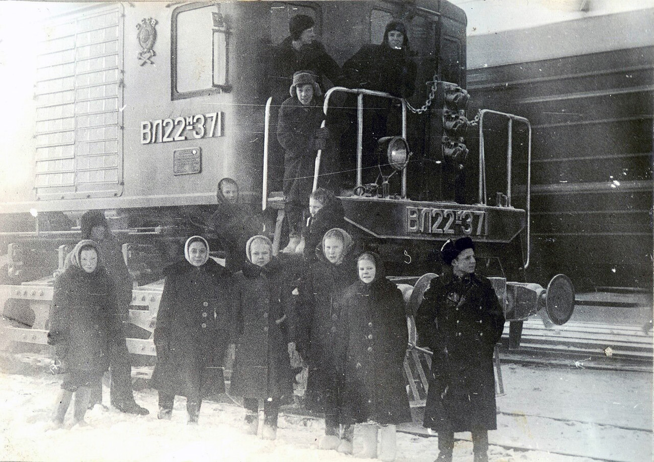 ВЛ22М-371; Жизнь и работа железных дорог (Южно-Уральская железная дорога)