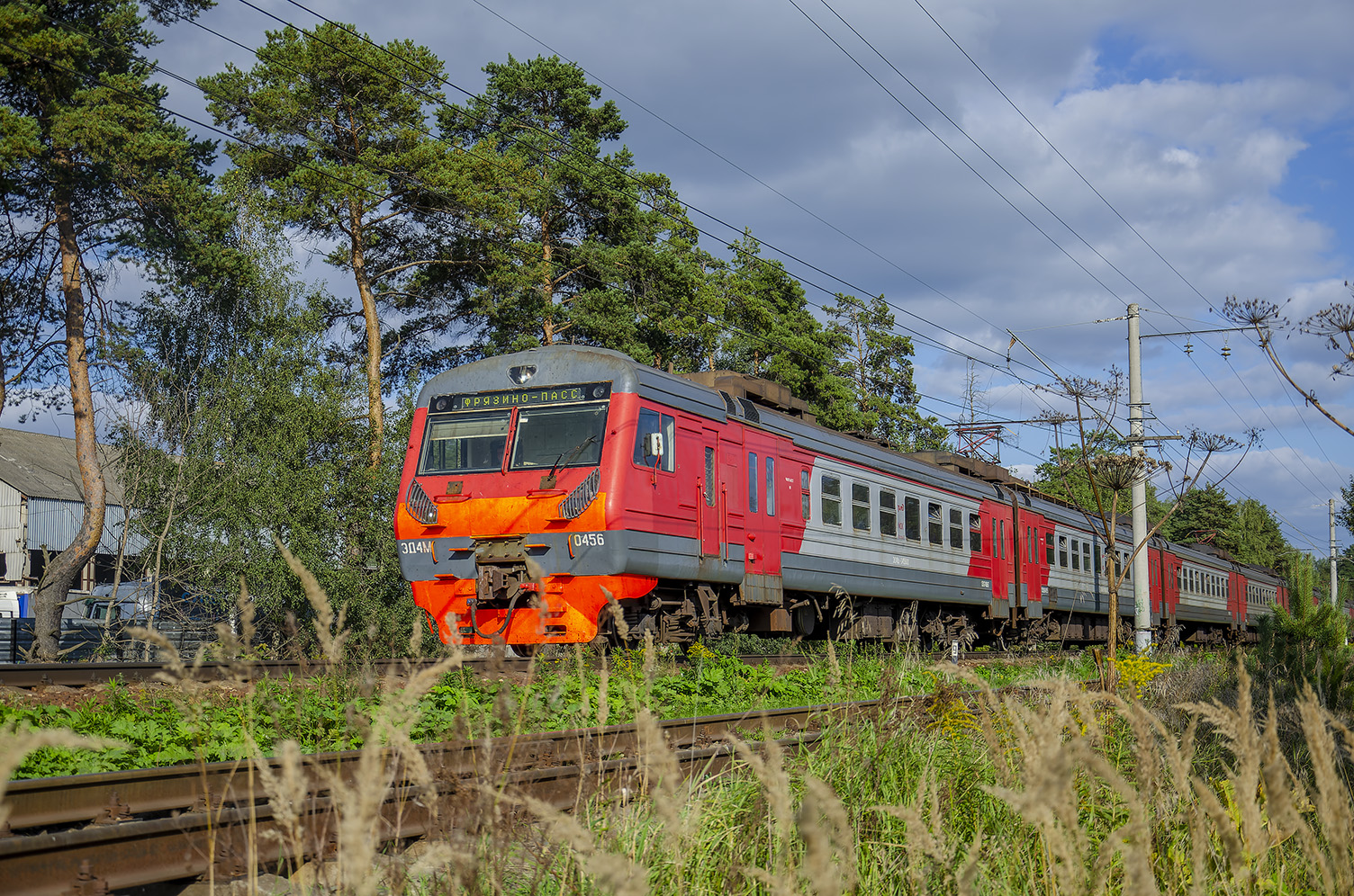ЭД4М-0456; Фотозарисовки (Московская железная дорога)