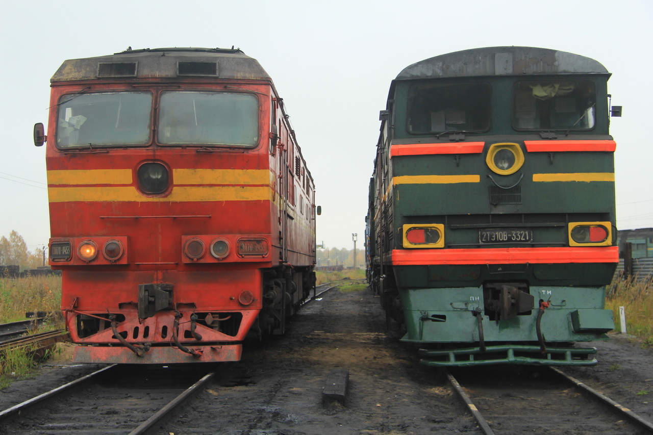 ТЭП70-0453; 2ТЭ10В-3321