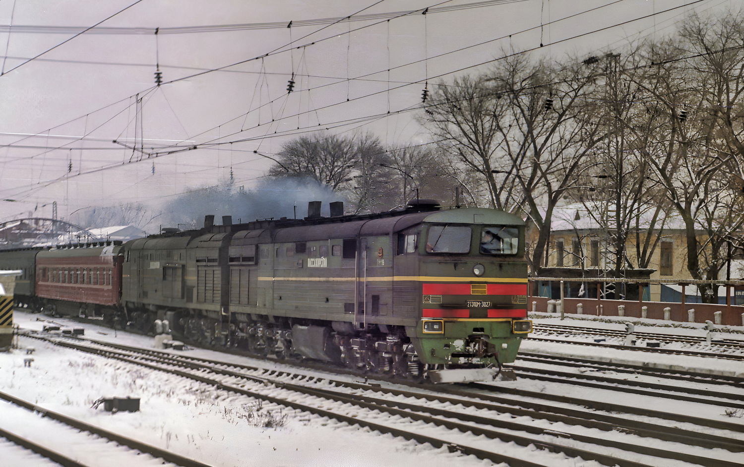 2ТЭ10М-3027; Исторические фотографии (Северо-Кавказская железная дорога)