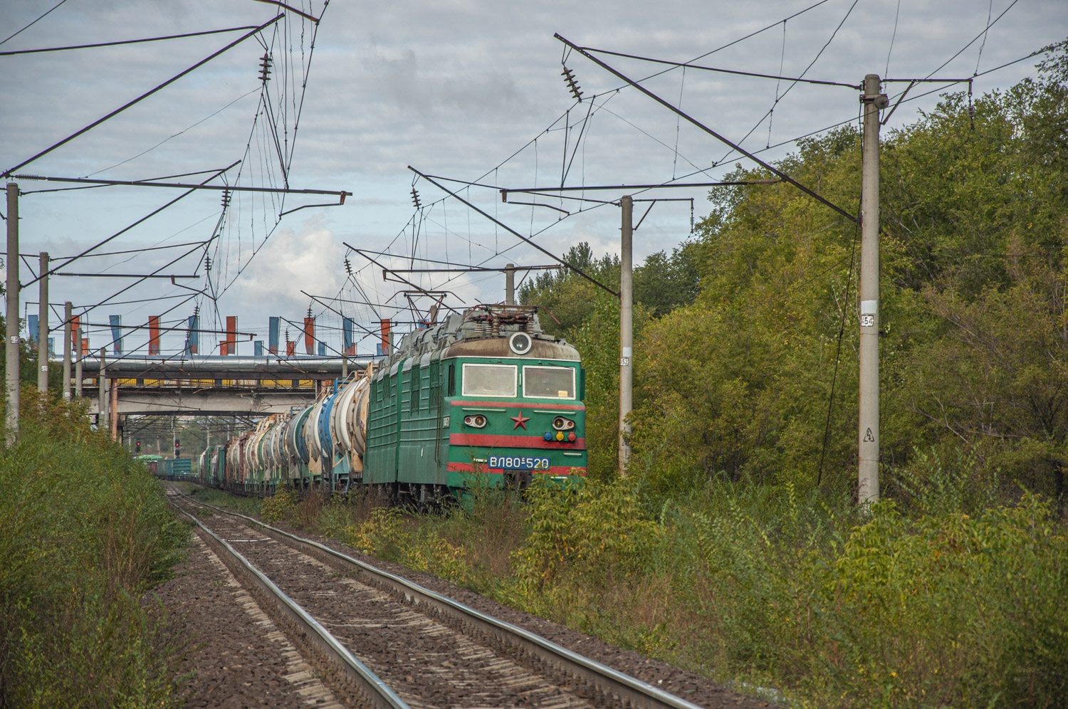 ВЛ80С-520; Фотозарисовки (Казахстанские железные дороги)