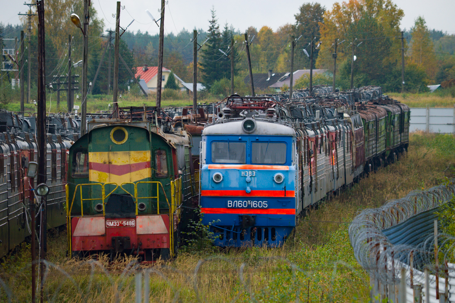 ЧМЭ3Т-5486; ВЛ60К-1605