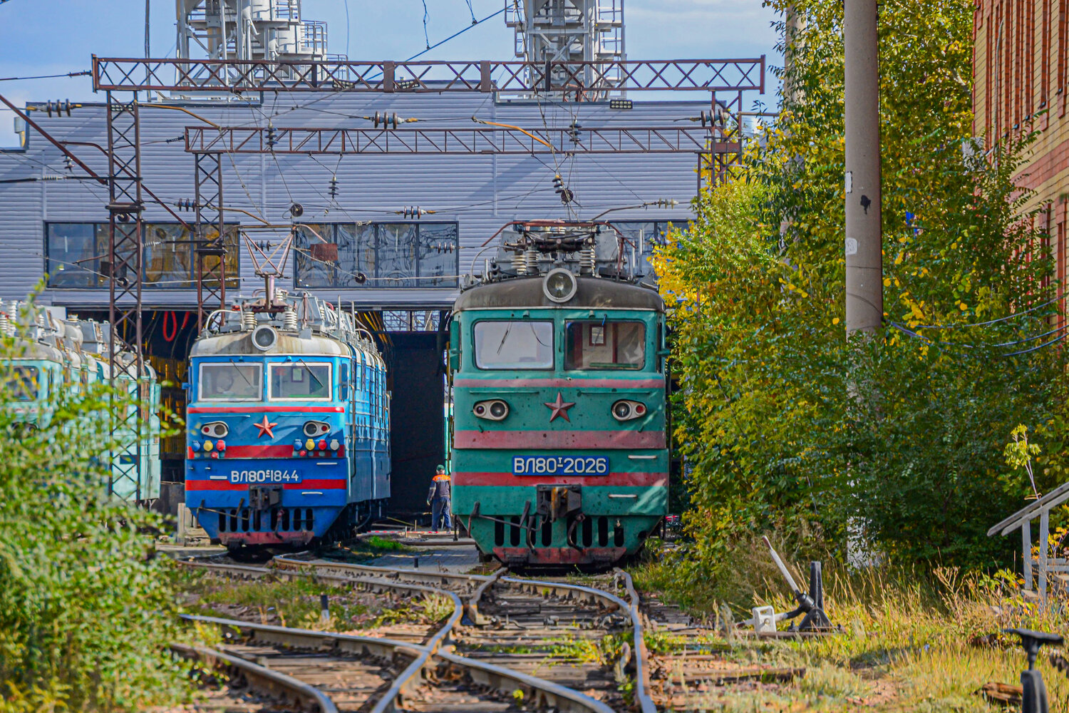 ВЛ80Т-2026; ВЛ80С-1844