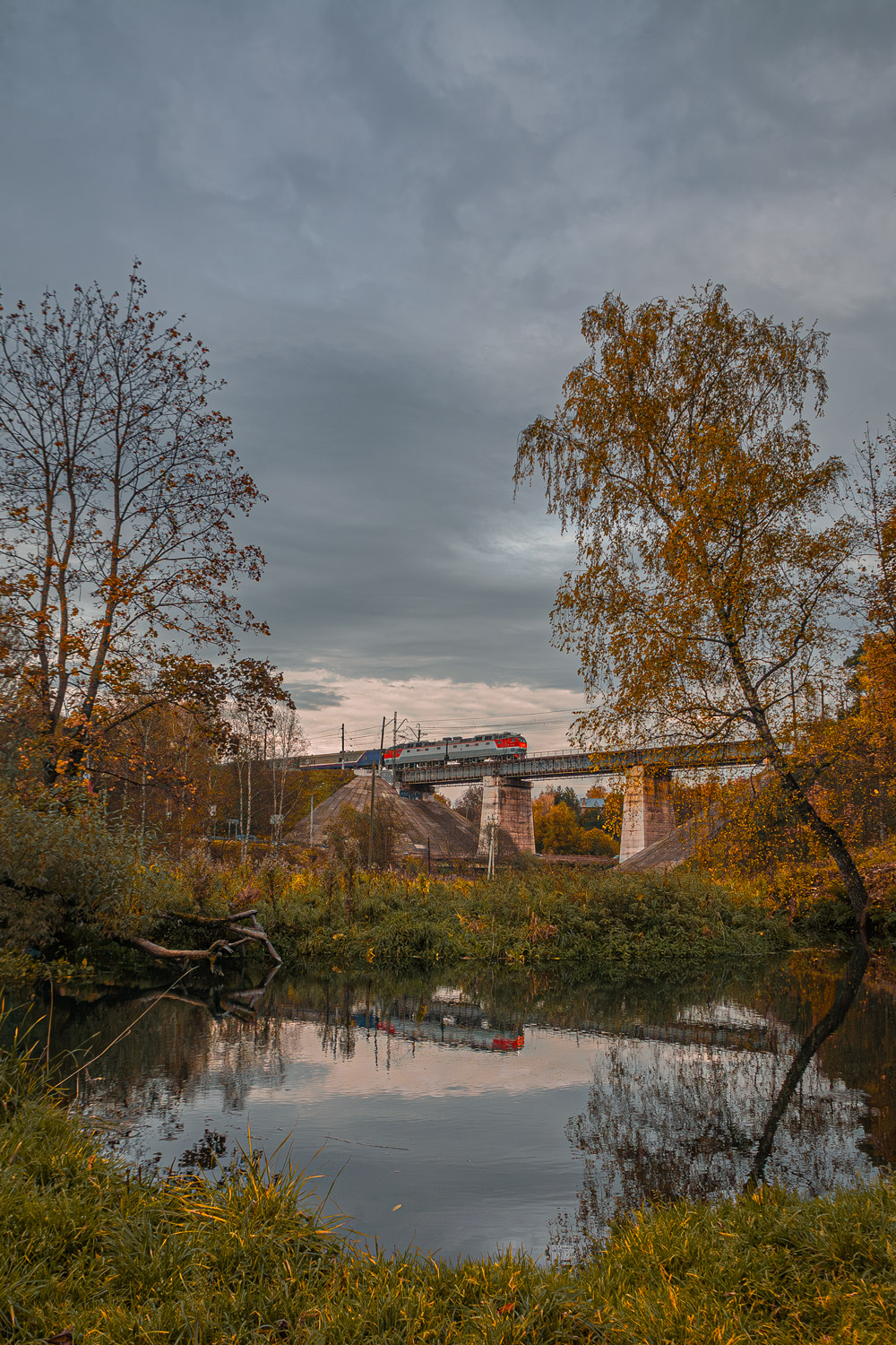 ЧС7-018; Фотозарисовки (Московская железная дорога)