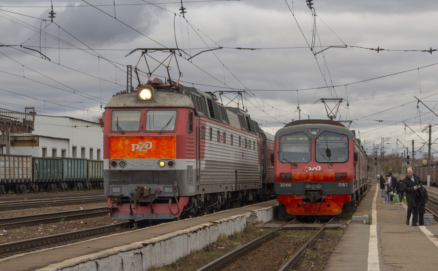ЧС7-232; ЭД4М-0167