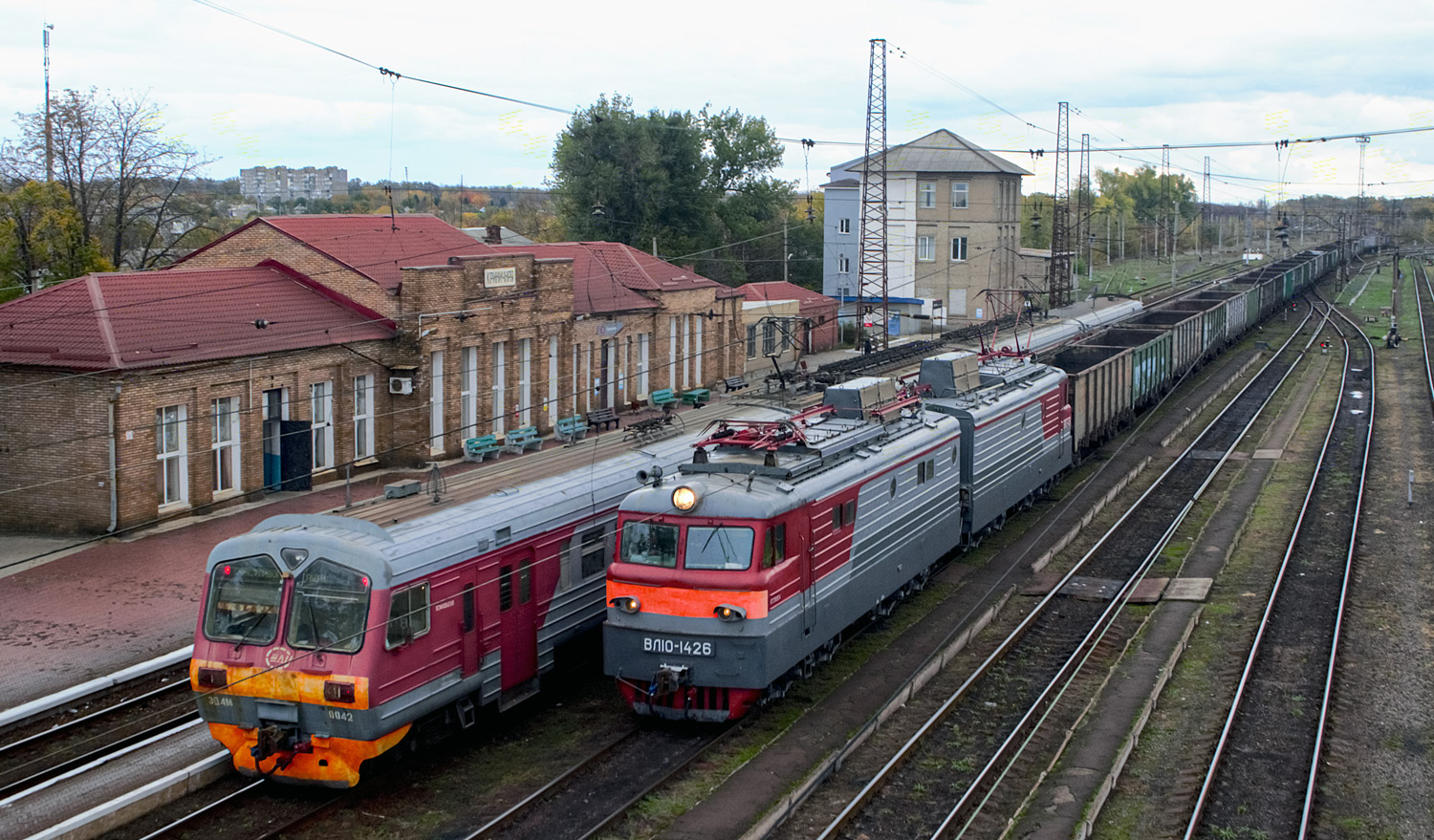ЭД4М-0042; ВЛ10-1426